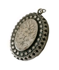 Medalhão vitoriano antigo foto estética lembrança Memento Mori, usado comprar usado  Enviando para Brazil
