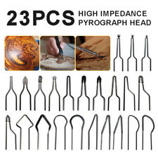 23pcs wood burning for sale  Shipping to Ireland