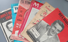 Vintage sheet music for sale  WHITLEY BAY
