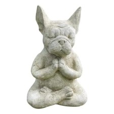 Statue bouledogue méditation d'occasion  Lyon I