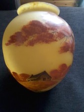Globe verre peint d'occasion  Chambéry