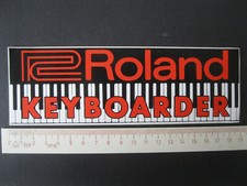 Roland keyboarder sticker gebraucht kaufen  Müllrose