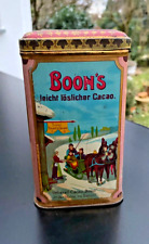 Werbeblechdose boon cacao gebraucht kaufen  Friedrichshafen