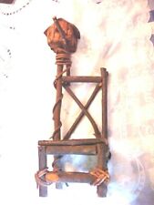 Birdhouse wooden chair for sale  Knoxville