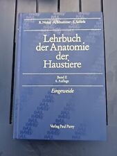 Lehrbuch anatomie haustiere gebraucht kaufen  Monheim