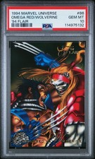 1994 Marvel Universe '94 Flair #86 Omega Red/Wolverine '94 Flair PSA 10 comprar usado  Enviando para Brazil