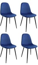 Set velvet dining for sale  BRENTWOOD