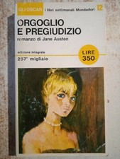 Orgoglio pregiudizio romanzo usato  Cagliari