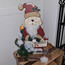 Weihnachtsmann nikolaus holz gebraucht kaufen  Montabaur-Umland