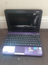 Msi u135dx laptop for sale  MANCHESTER
