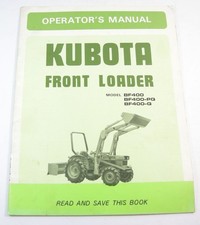 Original kubota bf400 for sale  Clayton