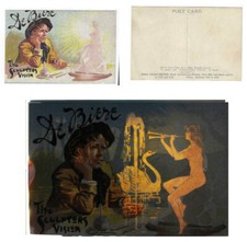 Cartão postal Arnold De Biere-Hold to the Light-Leda & the Swan-cerca de 1919-vFINE-Oo comprar usado  Enviando para Brazil