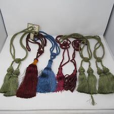 Lote de 10 borlas de cortina para decoração de costura artesanal mais vermelho azul verde ***LEIA*** comprar usado  Enviando para Brazil