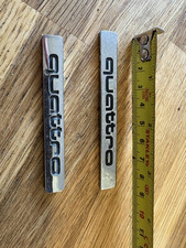 audi quattro badge for sale  BLACKPOOL