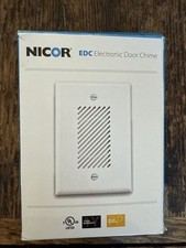 Usado, Kit eletrônico de carrilhão de porta NICOR EDC1120WH1 EDC, branco comprar usado  Enviando para Brazil