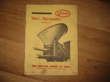vicon spreader for sale vicon spreader for sale ANDOVER