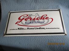 Emaile schild gewölbt gebraucht kaufen  Wesel