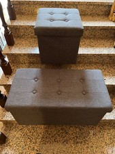 pouf tessuto contenitore usato pouf tessuto contenitore usato Villasalto