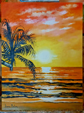 Quadro dipinto mano usato  Mazzarino