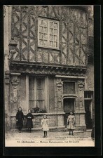 Cpa chateaudun maison d'occasion  Expédié en France
