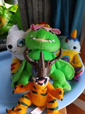 Vintage digimon teddy for sale  NEWCASTLE UPON TYNE
