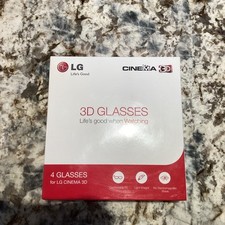 Óculos LG 3D para LG Cinema 3D TV conjunto de 4 (ajuste confortável - peso leve - sem ondas) comprar usado  Enviando para Brazil
