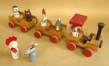 Ddr holzspielzeug eisenbahn gebraucht kaufen  Berlin