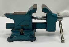 Maca de banco giratória vintage com bigorna - Mandíbulas de 3 1/2” sem marca comprar usado  Enviando para Brazil
