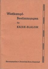 Wettkampf bestimmungen kajak gebraucht kaufen  Berlin