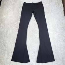 Leggings femininas Splits 59 flare painel de malha preto vermelho costura interna média 33", usado comprar usado  Enviando para Brazil