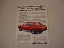 Advertising pubblicità 1980 usato  Salerno