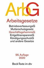 Arbeitsgesetze arbg den gebraucht kaufen  Stuttgart