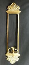 Vtg brass sconce for sale  Pendleton