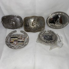 Lot belt buckles for sale  Hesperia