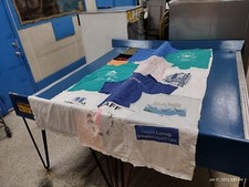 Colcha de retalhos vintage tema cuidados de saúde camisetas hospitalares comprar usado  Enviando para Brazil