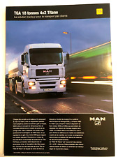 Brochure camion man d'occasion  Oberhaslach