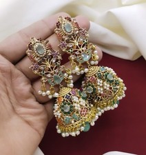 Exquisite jhumka earrings for sale  BARNET