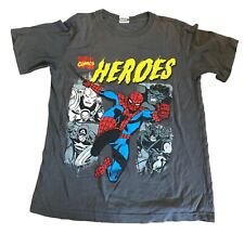 Camiseta gráfica Marvel Comics Heroes cinza Homem-Aranha Capitão América e Thor - Y comprar usado  Enviando para Brazil