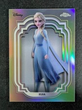 2024 Topps Chrome Disney ELSA Chrome refrator paralelo Frozen 2 #153 comprar usado  Enviando para Brazil