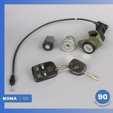 00-03 Jaguar S-Type X200 cano chave de ignição com conjunto de fob e trava de porta-malas fabricante de equipamento original comprar usado  Enviando para Brazil