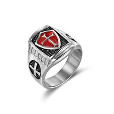 Templar ring silver for sale  BOLTON