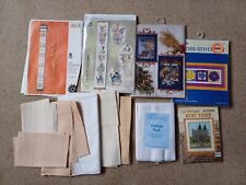 Cross stitch bundle for sale  TAUNTON