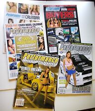 Lote de 4 pentes de carro Performance Auto & SOUND + calendário bônus limpo. Quase perfeito comprar usado  Enviando para Brazil