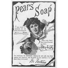 Pears soap lillie for sale  GLASGOW
