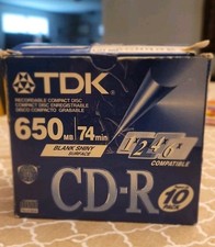 Tdk recordable compact for sale  Lehigh Acres