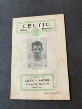 Celtic airdrie 22nd for sale  GLASGOW
