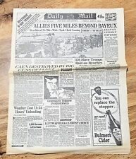 Daily wartime newspaper for sale  SOUTHEND-ON-SEA
