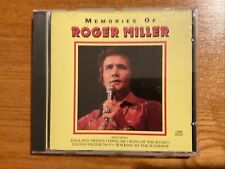 Roger miller memories for sale  NORWICH