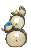 Log birdhouse blue for sale  Aitkin