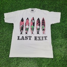 Usado, Camisa de surfista vintage anos 80 última saída XL 21x27 verão-divertido crop EUA comprar usado  Enviando para Brazil